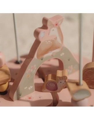 Дрвена спирала со активности - Fairy Garden, Little Dutch
