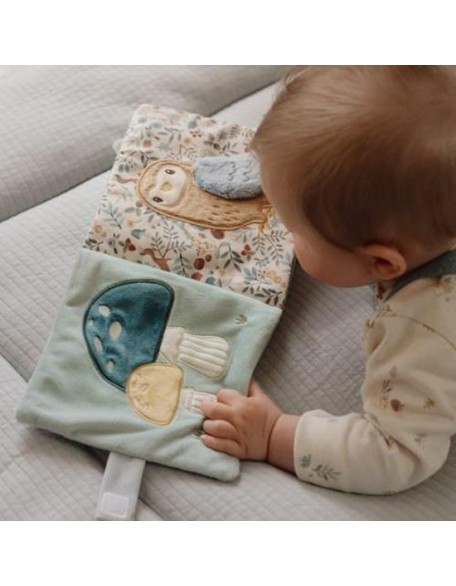 Мека книга со активности за бебе - Forest Friends, Little Dutch