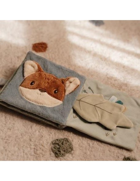 Мека книга со активности за бебе - Forest Friends, Little Dutch