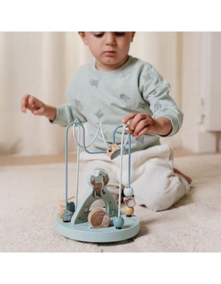 Дрвена спирала со активности - Forest Friends, Little Dutch Дрвена спирала со активности - Forest Friends, Little Dutch